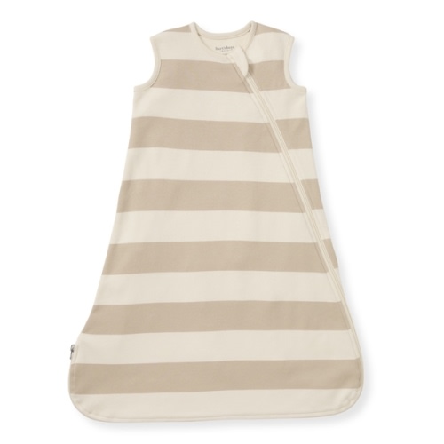 Rugby Stripe Organic Lightweight Beekeeper™ Wearable Baby Blanket Oat