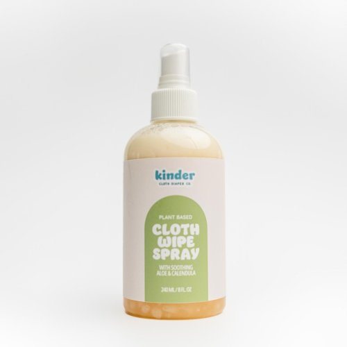 Cloth Wipe Spray: Soothing Aloe and Calendula