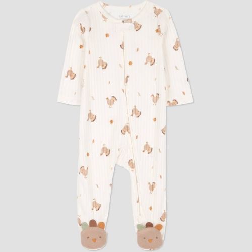 Carter's Just One You® Baby Thanksgiving Turkey Sleep N' Play - Cream