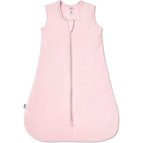 HALO Sleepsack Supersoft Wearable Blanket, Viscose Made from Bamboo, Sleeping Bag for Babies, 1.5 TOG, 0 – 6 Months, Small, Dusty Pink