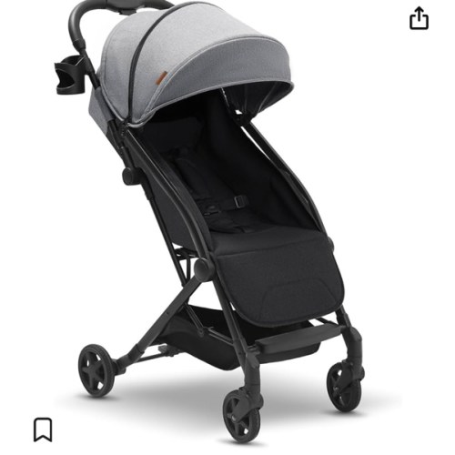 Amazon.com : Mompush Lithe Lightweight Stroller, Compact One-Hand Fold Travel Stroller for Airplane Friendly, Reclining Seat and Large Canopy, with Rain Cover & Travel Carry Bag & Cup Holder : Baby