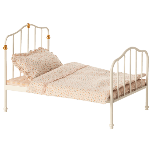 Vintage Bed, Mouse - Off-White