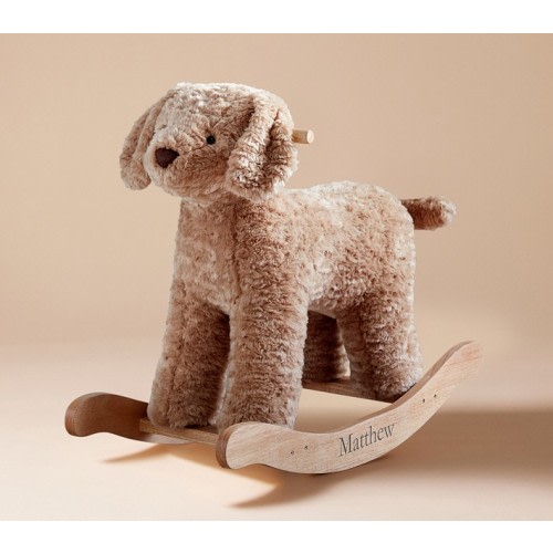 Kid Labradoodle Plush Rocker