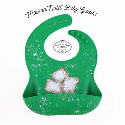 Beignet Silicone Bib