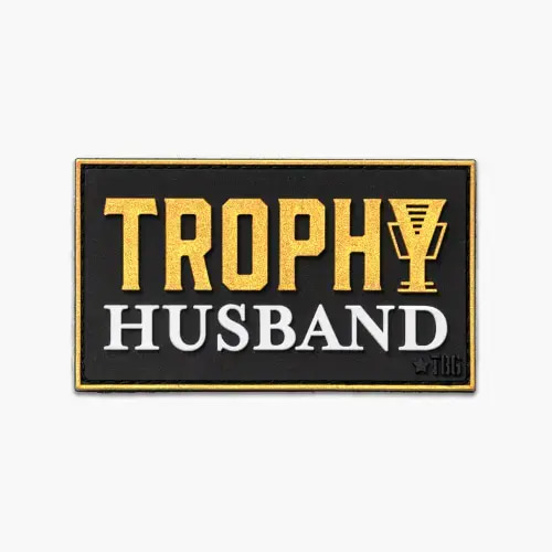 Trophy Husband Patch - Perfect Gift for Proud Partners & Dads – Tactical Baby Gear