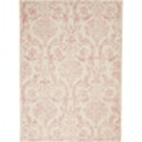 Nourison Jubilant Ivory/Pink 5 ft. x 7 ft. Persian Vintage Area Rug 478863