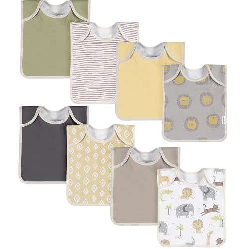 Gerber Unisex Baby Lap Shoulder Bibs