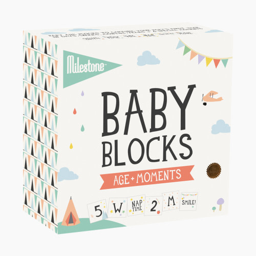 Milestone Baby Age + Moments Blocks