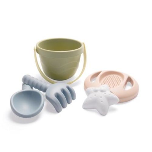 Tiny Bio Beach Bucket Playset, 5 Pieces