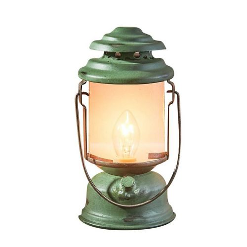 Park Designs Green Camp Lantern Night Light