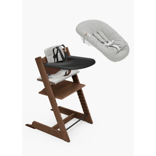 Tripp Trapp® Highchair², Cushion, Newborn Set & Stokke® Tray