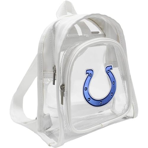 Littlearth NFL Clear Mini Backpack Indianapolis Colts