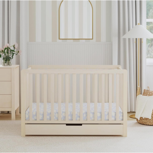 Amazon.com : carters by davinci colby 4-in-1 convertible crib with changing table