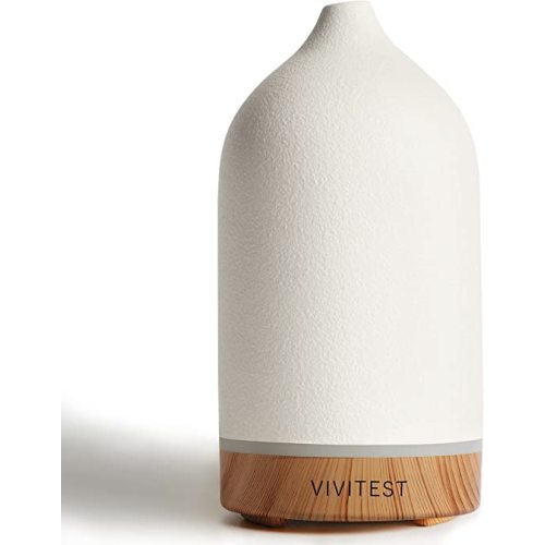 VIVITEST Ceramic Ultrasonic Aromatherapy Diffuser - 100ML