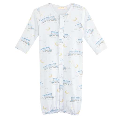 Little Train Printed Converter Gown