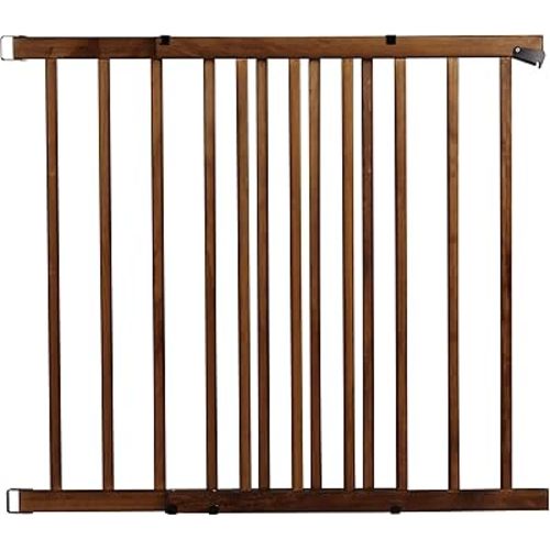 Evenflo Walk-Thru Top Of Stairs Baby Gate (Farmhouse Collection), 48"W x 32"H
