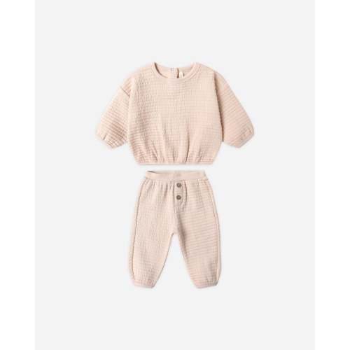 Textured Sweat Set || Antique – Quincy Mae