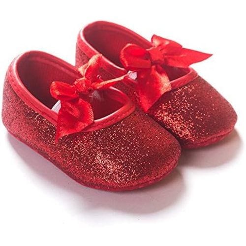 Baby Girl Moccasins Princess Sparkly Mary Jane Dresses Shoes Premium Lightweight Soft Sole Crib Shoes Toddler Shoes