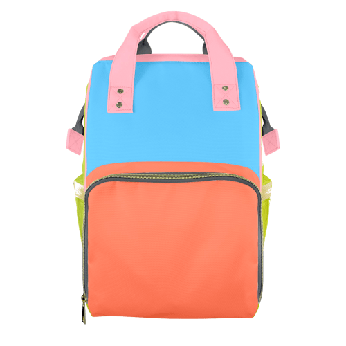 Watermelon Sugar Customizable Diaper Bag
– Pocketful Of Color