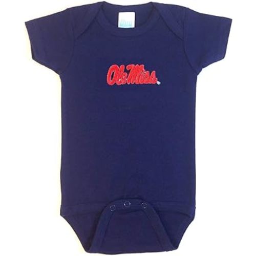 Mississippi Ole Miss Rebels Baby Color Onesie
