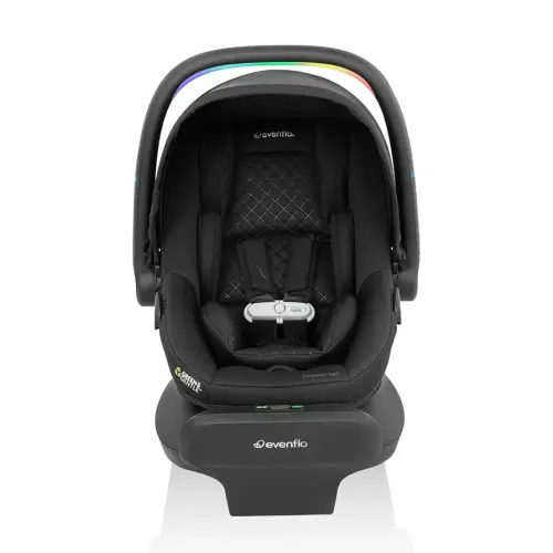 Evenflo LiteMax NXT Infant Car Seat with SensorySoothe (Jasper Black)