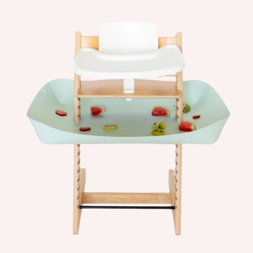 CATCHY Eucalyptus - The Food and Mess Catcher for High Chairs