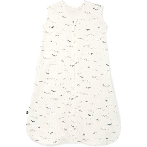 HALO Sleepsack, 100% Cotton Wearable Blanket, Swaddle Transition Sleeping Bag, TOG 0.5, Ocean Life, Medium, 9-12 Months