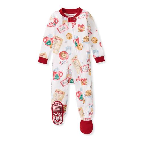 Cookies For Santa Sleeper Footed PJs | Burt’s Bees Baby® – Burt's Bees Baby