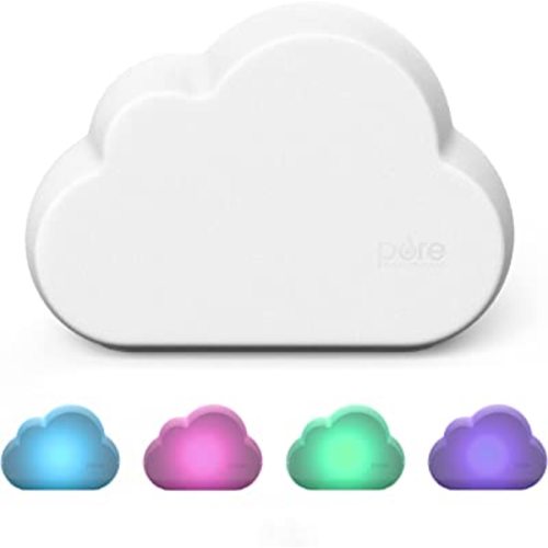 Pure Enrichment® PureBaby® Cloud Ultrasonic Cool Mist Humidifier - Quiet Variable Mist for up to 24 Hrs, Color Night Light, BPA-Free, Ideal for Baby
