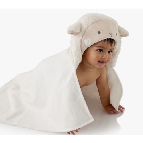 Faux Fur Animal Baby Hooded Towels