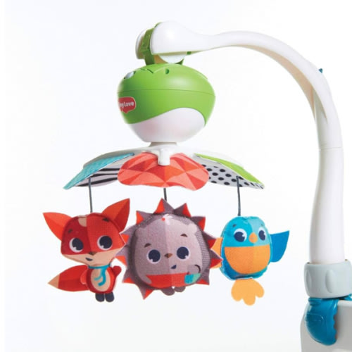 Tiny Love Meadow Days Baby Mobile for Crib, Newborn Baby Toys, Portable Mobile