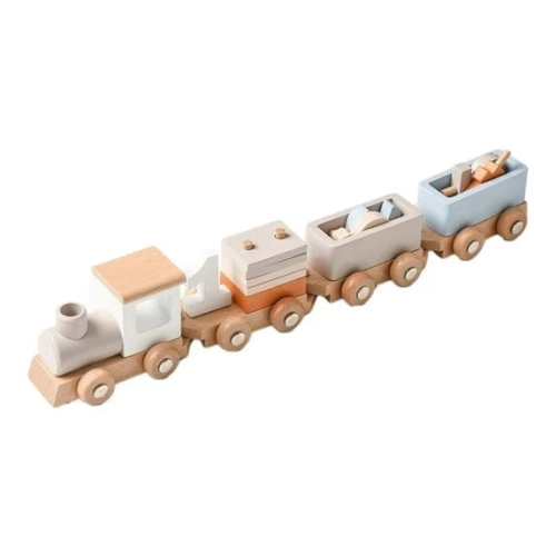 Montessori Wooden Train Set