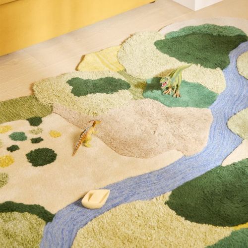 Kids National Geographic Topo Landscape Rug