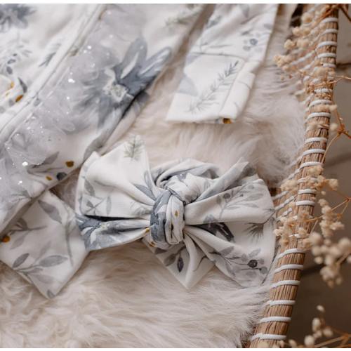 All I Wish - Topknot Headwrap Frosty
