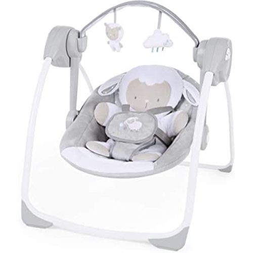 Portable Baby Swing with Music (Cuddle Lamb)