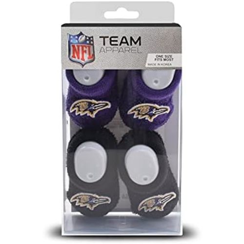 NFL Infant Bootie Socks 0-12 Months - 2 Pack