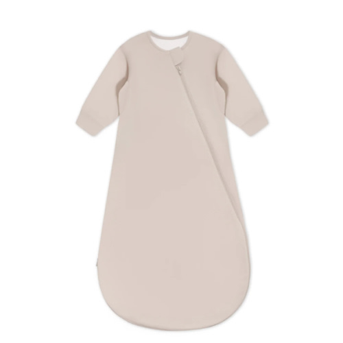 Organic Cotton & Camel Wool Long Sleeve Sleep Sack 2.5 TOG - Dusty Pink