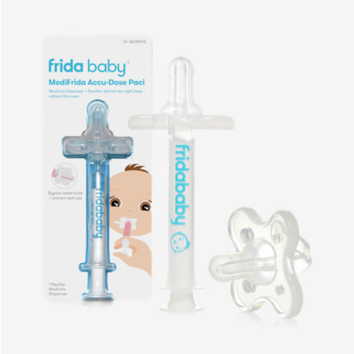 Frida Baby Medicine Pacifier Syringe, Accu-Dose Paci, Medi Frida Dispenser for Mess & Fuss Free Use, Made in USA