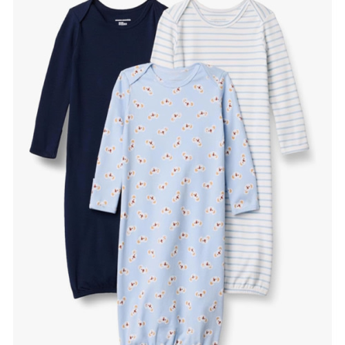 Amazon Essentials Unisex-Baby Long Sleeve Sleeper Cotton Gown