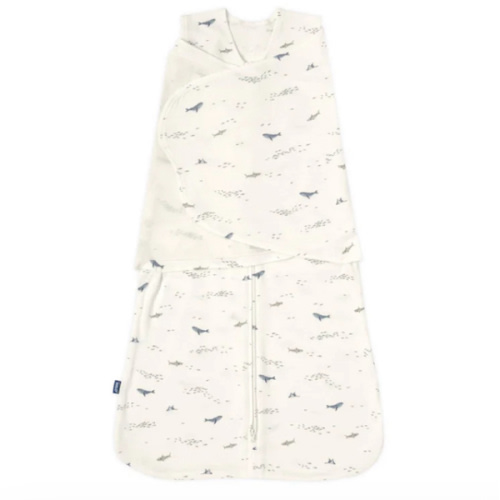 Ocean Life Cotton Swaddle | HALO