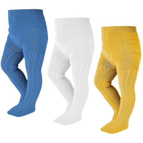 EPEIUS Baby Girl Tights Thick Cable Knit Leggings Stockings Cotton Pantyhose for Newborn Infant Toddler 3/4/5/6 Pack