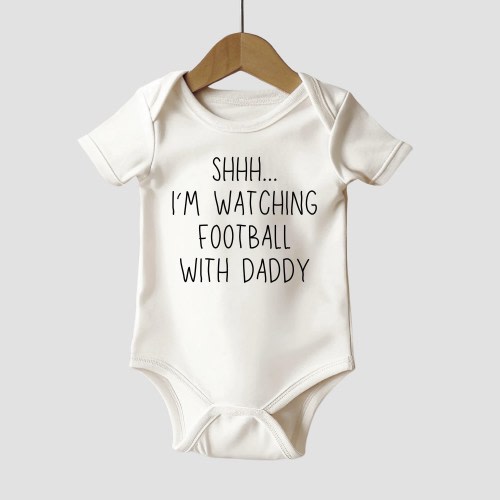 Shhh... I'm Watching Football with Daddy