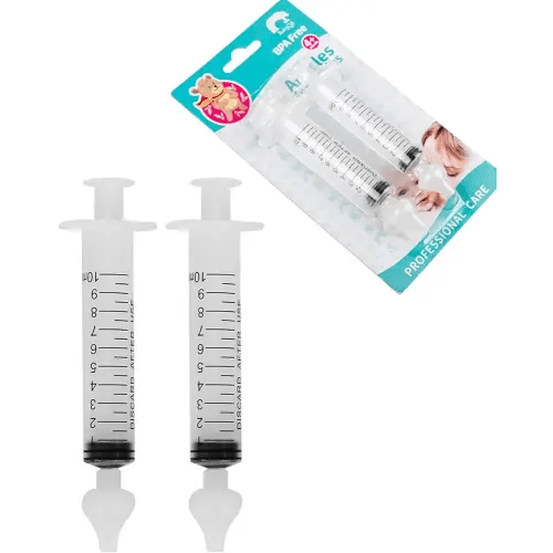 Syringe Nasal Irrigator, Professional Baby Nasal Irrigator Portable Infant Nose Cleaner Rinsing Device Fast All Natural Relief-Nasal Irrigation/Nasal Spray/Nasal Hygiene (2 pièces)