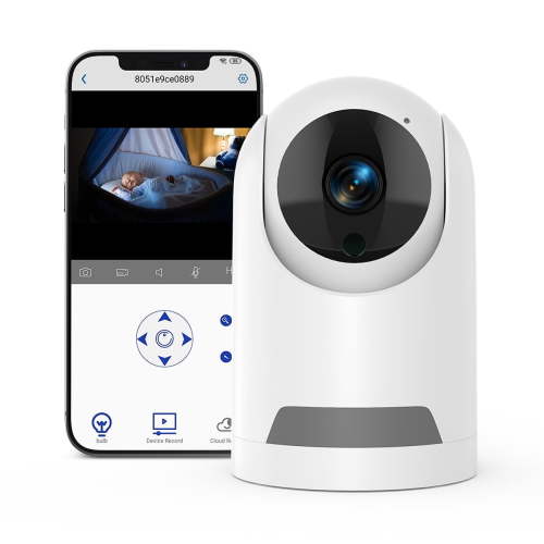 Baby Monitor, 360° Wireless 5G Nanny Cam with Safety Alerts, 4MP HD WiFi Camera for Human & Pet Detection, Home Security Camera with Two-Way Audio, Motion Tracking, IR Night Vision