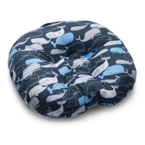 Boppy® Newborn Whales Lounger in Navy