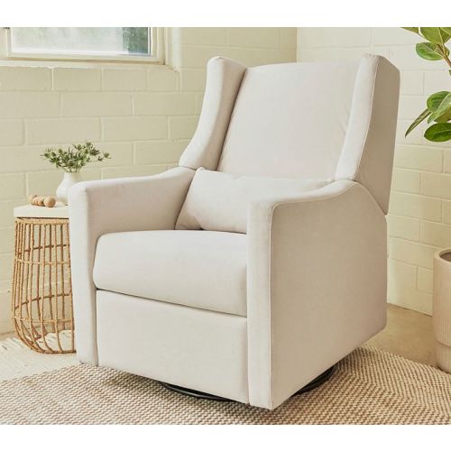 Babyletto Kiwi Swivel Glider Recliner Chair & Nursery Ottoman | Pottery Barn Kids