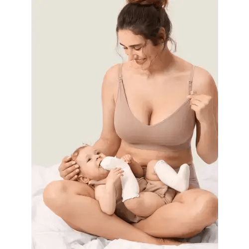 Seamless Soft Knit Nursing Bra