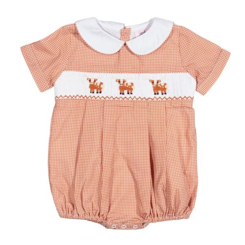 Teeta Smocked Longhorn Noah Bubble – Jojo Mommy
