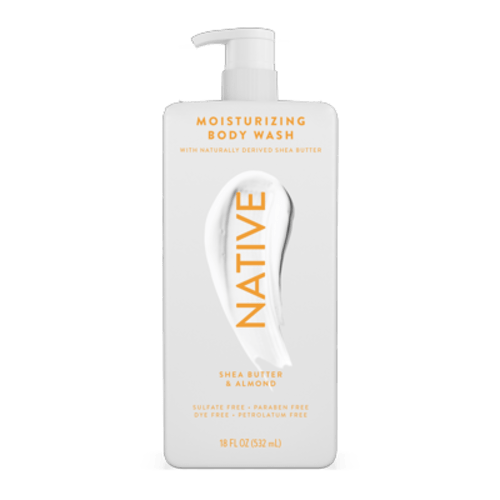 Native Shea Butter & Almond Moisturizing Body Wash 18 oz