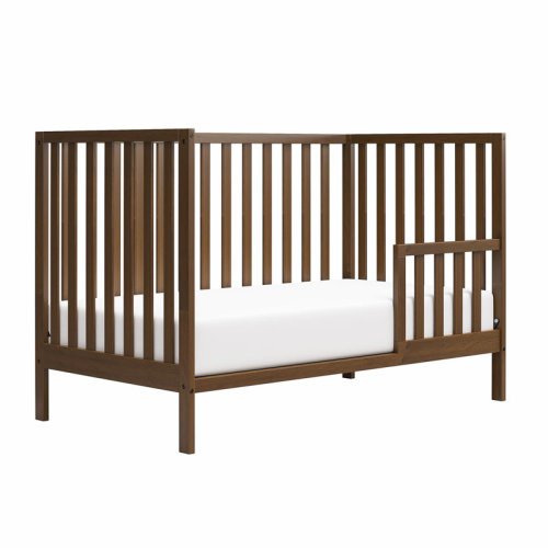 Harriet Bee Universal Daybed And Toddler Rail, Nursery Furniture, Walnut | Wayfair